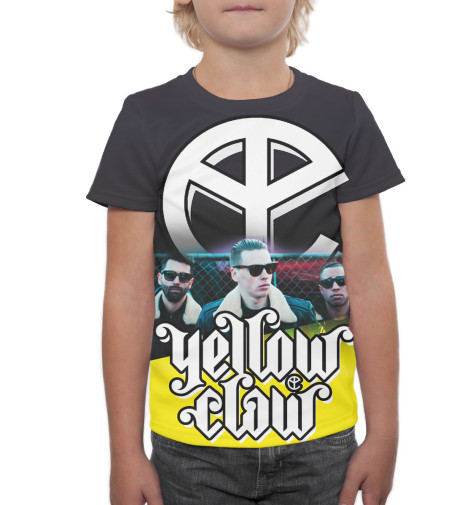 Футболки Print Bar, Молочно-белый, Yellow Claw 
Футболки Print Bar, Молочно-белый, Yellow Claw