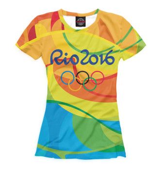 Женская Футболка Олимпиада Рио-2016