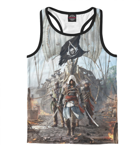 Майки борцовки Print Bar, Белый, Эдвард Кенуэй 
Майки борцовки Print Bar, Белый, Эдвард Кенуэй