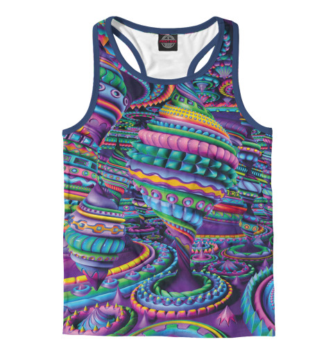 Майки борцовки Print Bar, Белый, Rарусель 
Майки борцовки Print Bar, Белый, Rарусель