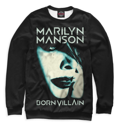 Свитшоты Print Bar, Белый, Mаrilyn Manson 
Свитшоты Print Bar, Белый, Mаrilyn Manson