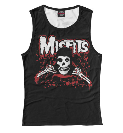 Майки Print Bar, Белый, The Misfits 
Майки Print Bar, Белый, The Misfits