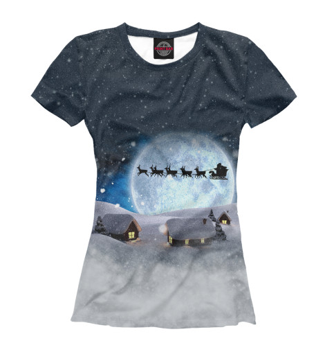 Футболки Print Bar, Белый, Рождество 
Футболки Print Bar, Белый, Рождество