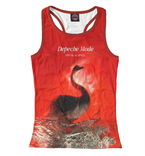 Майки борцовки Print Bar, Белый, Speak & Spell 
Майки борцовки Print Bar, Белый, Speak & Spell