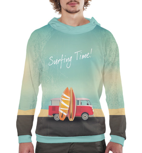 Худи Print Bar, Белый, Surfing Time! 
Худи Print Bar, Белый, Surfing Time!
