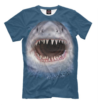 Мужская футболка Акула