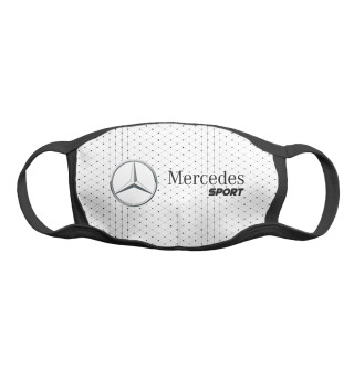 Маска тканевая Mercedes + Треугольники