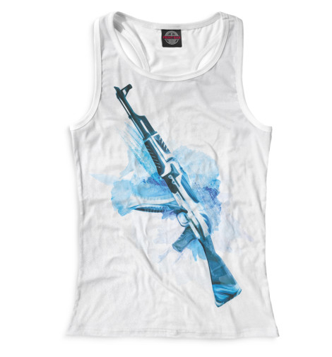 Майки борцовки Print Bar, Белый, AK-47 | Vulcan 
Майки борцовки Print Bar, Белый, AK-47 | Vulcan