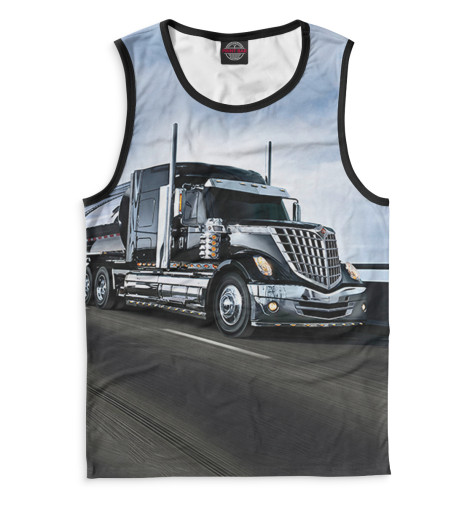 Майки Print Bar, Белый, Грузовик 
Майки Print Bar, Белый, Грузовик