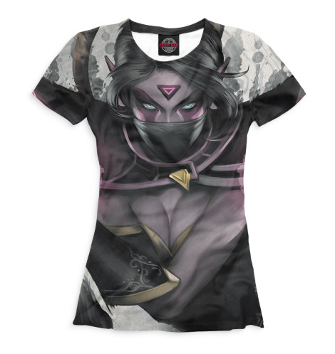 Футболки Print Bar, Белый, Templar Assassin 
Футболки Print Bar, Белый, Templar Assassin
