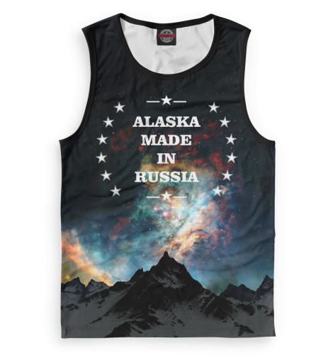 Майки Print Bar, Белый, Аляска