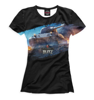 Женская Футболка World of Tanks Blitz