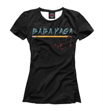 Женская Футболка Baba Yaga