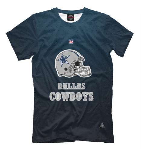 Футболки Print Bar, Черный, Dallas Cowboys 
Футболки Print Bar, Черный, Dallas Cowboys