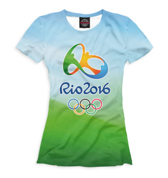 Женская Футболка Олимпиада Рио-2016
