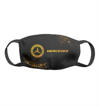 Маска тканевая Mercedes Gold Gradient