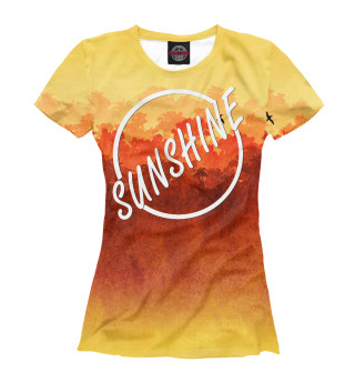 Женская футболка Sunshine time