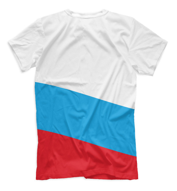 Мужская футболка с изображением Медведь подмигивает цвета Белый
