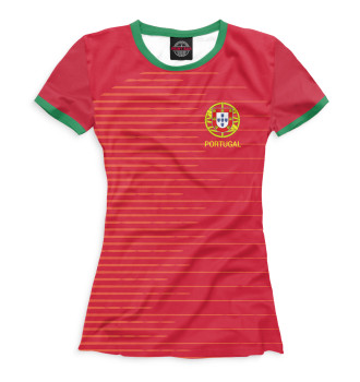 Женская Футболка Сборная Португалии