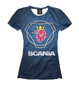 Женская Футболка Scania