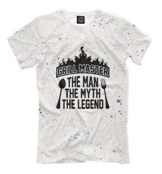 Мужская футболка Grill Master The Man