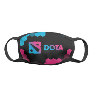 Маска тканевая Dota Neon Gradient (соты)