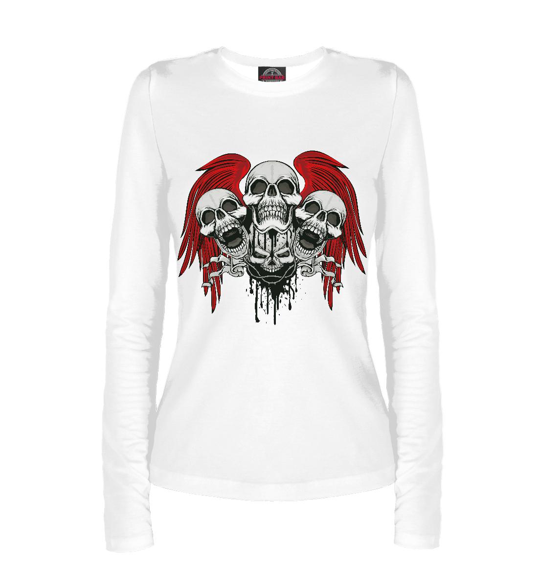 

Skull and wings