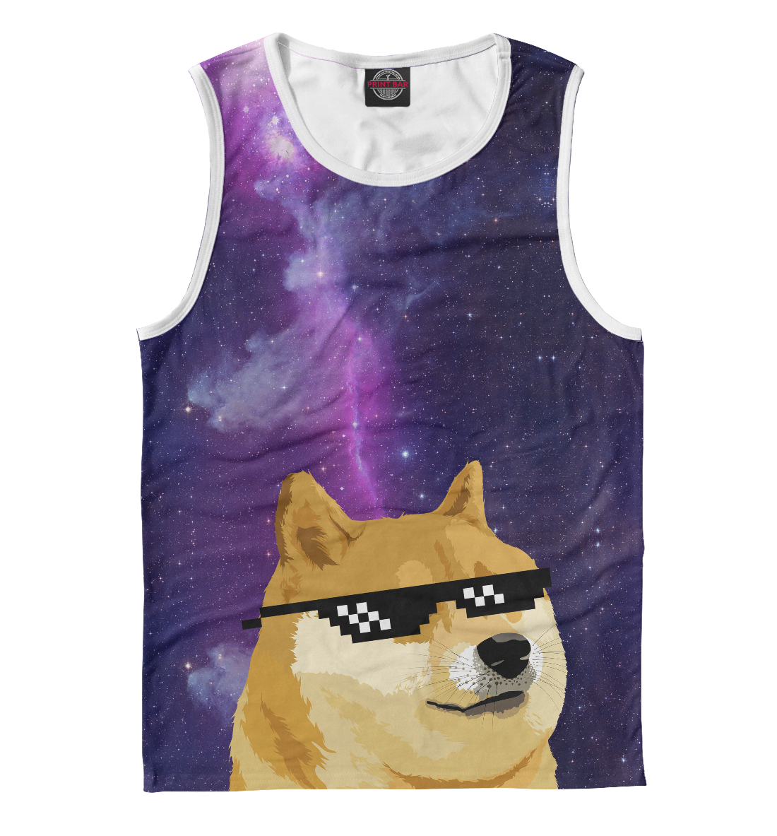 

Doge мем deal with it космос (с двух сторон)