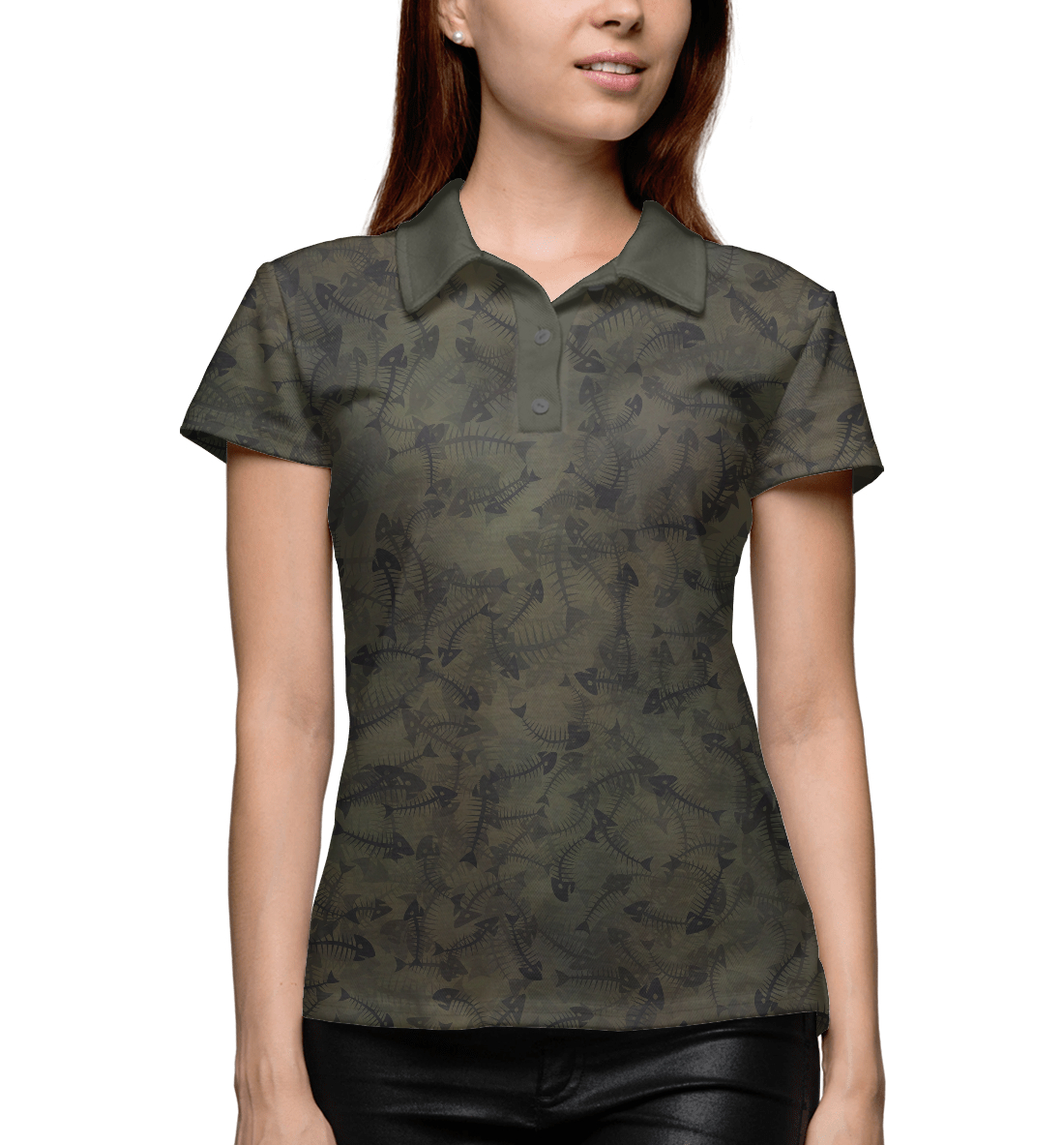 

Камуфляж с рыбьими скелетами