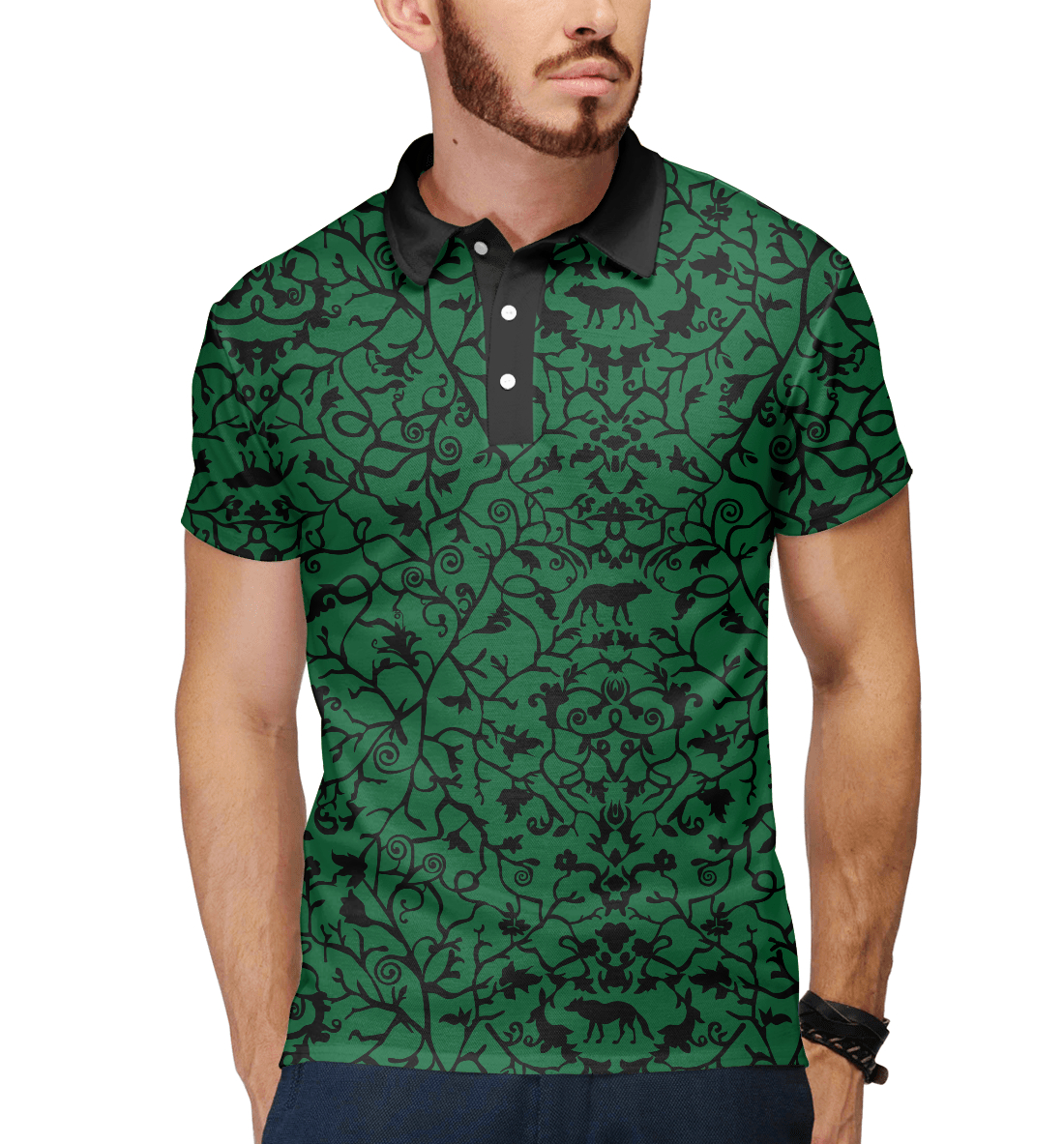 

Abstract Wolf Green