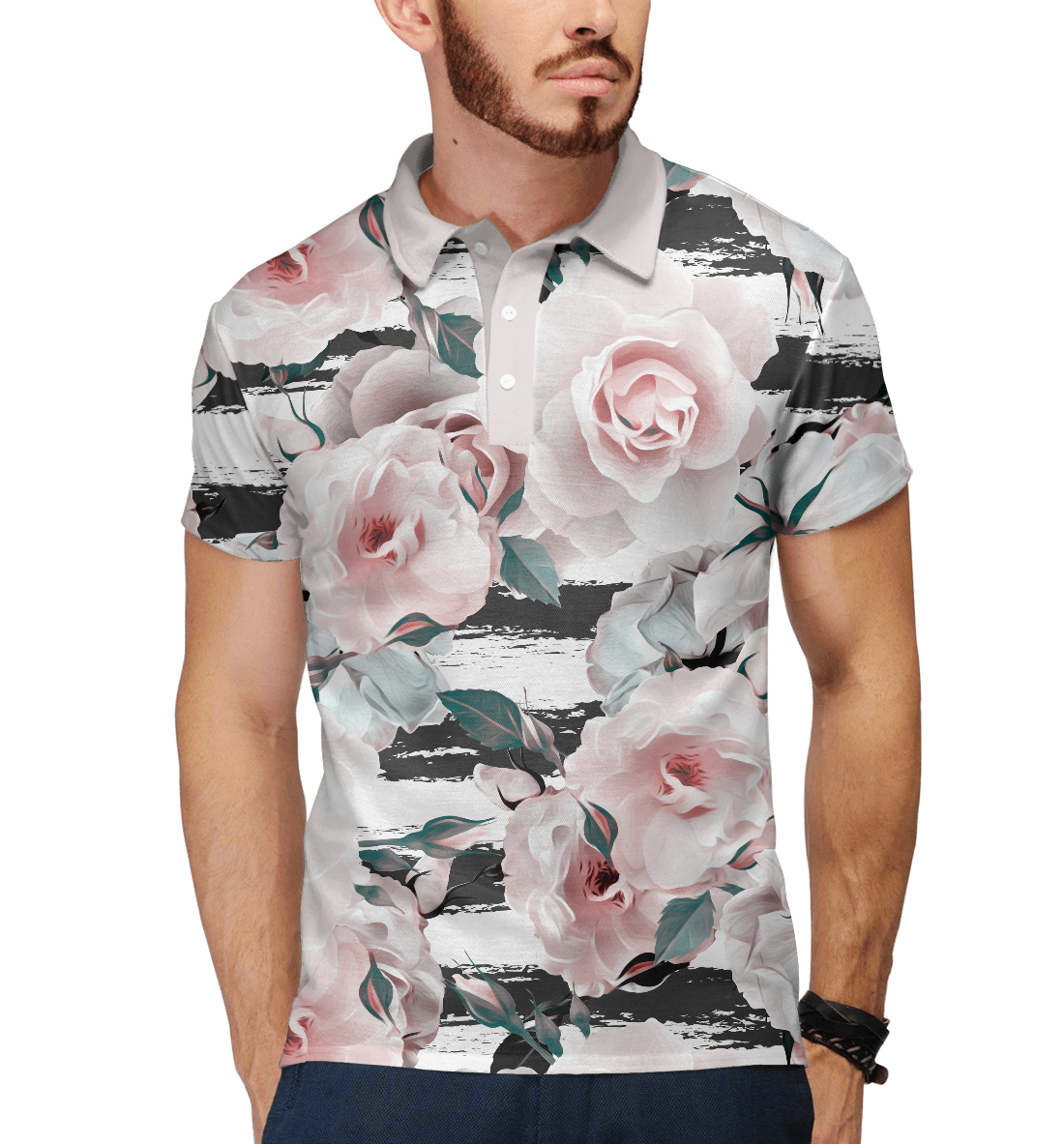 

Розовые розы