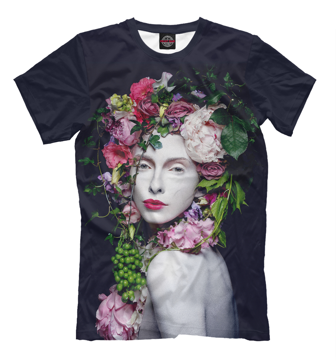 

Девушка в цветах