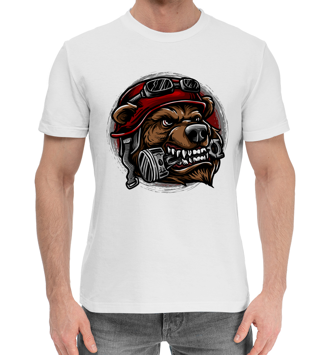 

Медведь мотоциклист