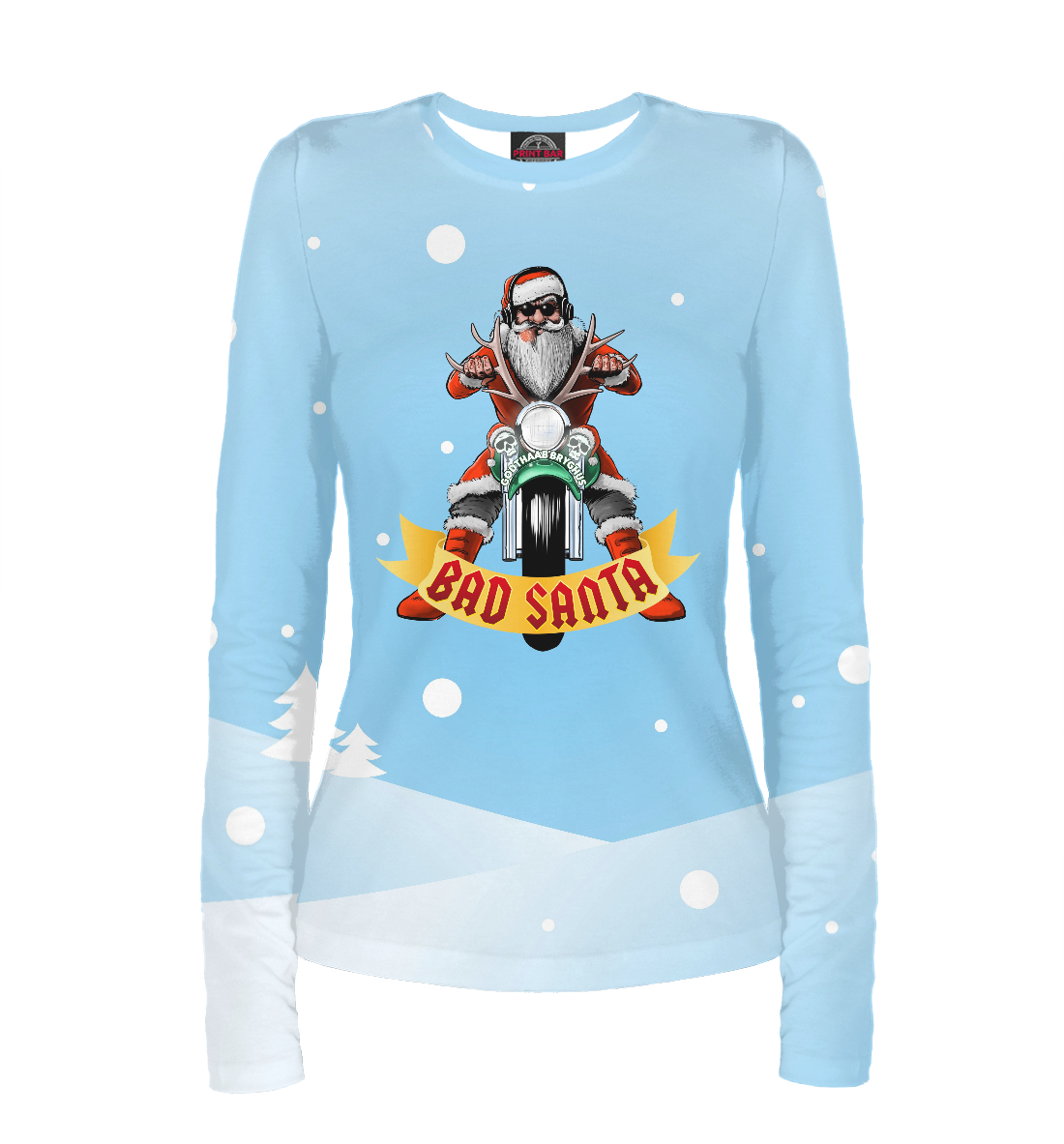 

Дед Мороз на мотоцикле