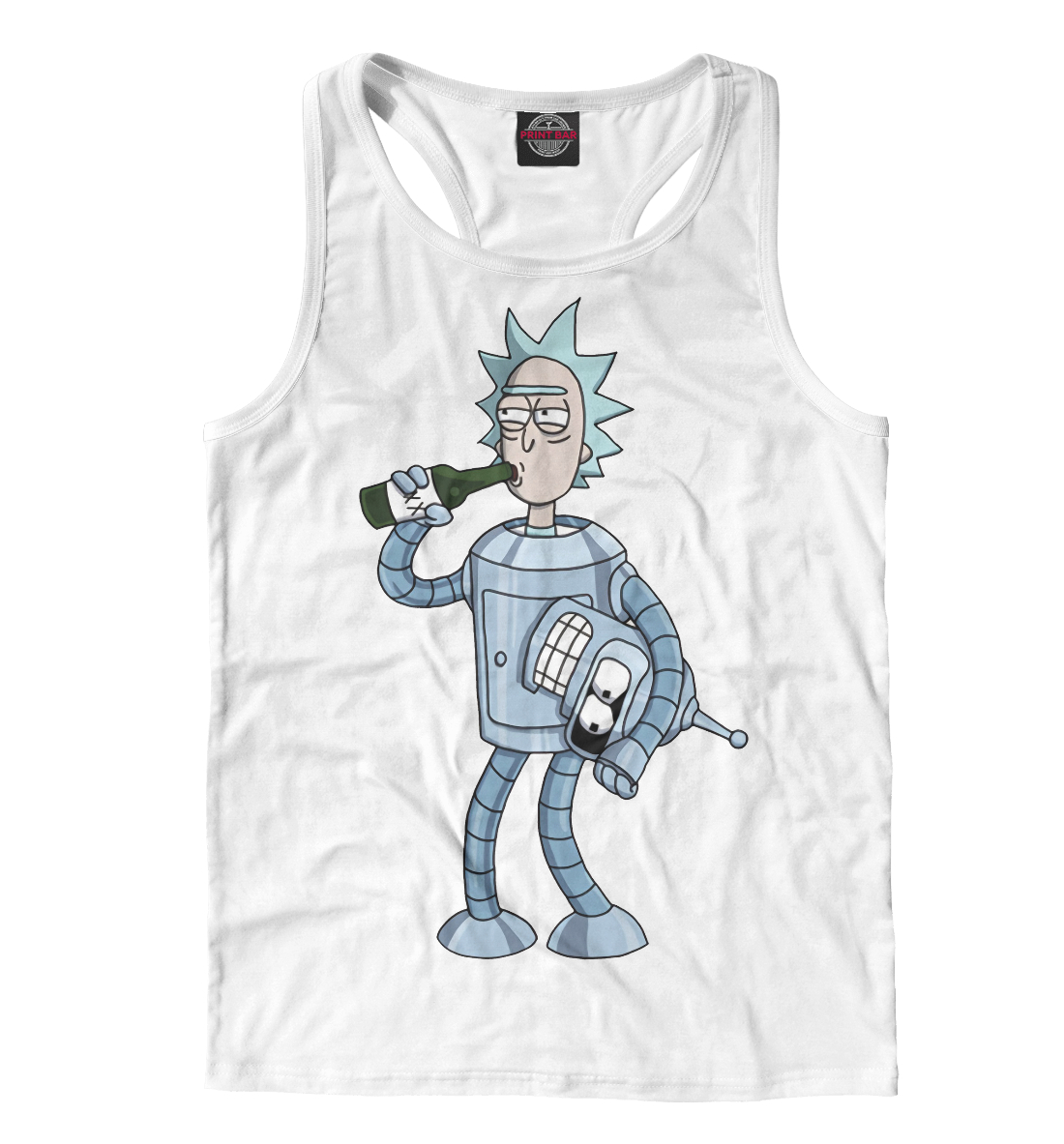 

Рик в костюме Бендера