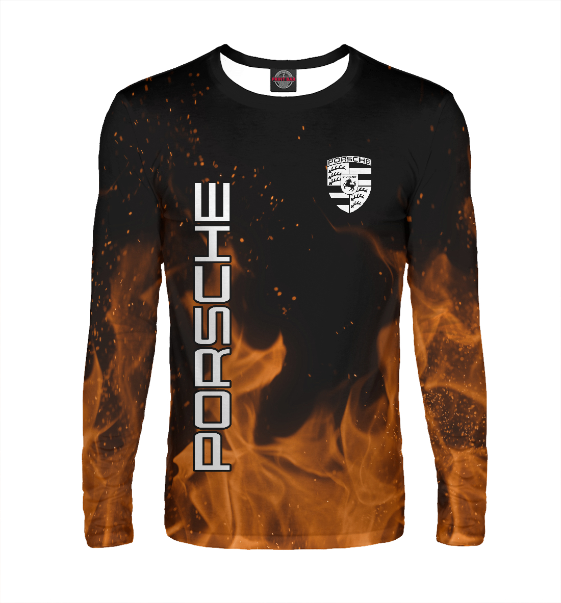 

Porsche yeallow fire