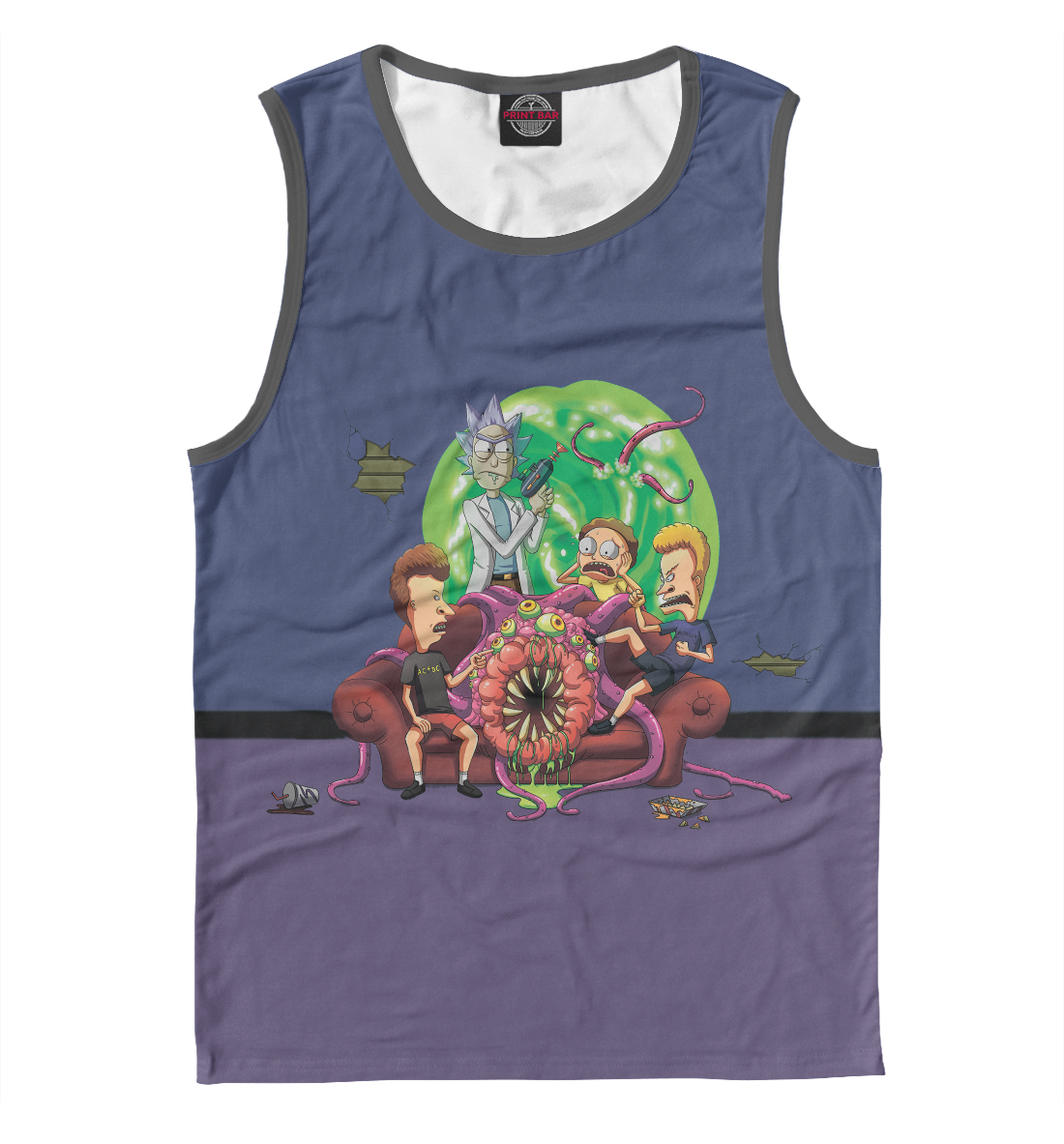 

Rick and morty X Beavis & Butthead