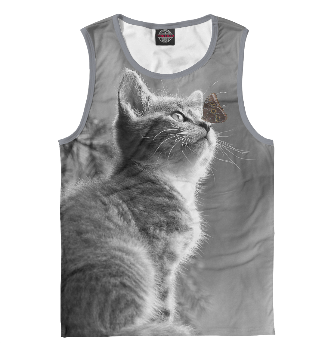 

Котенок и бабочка