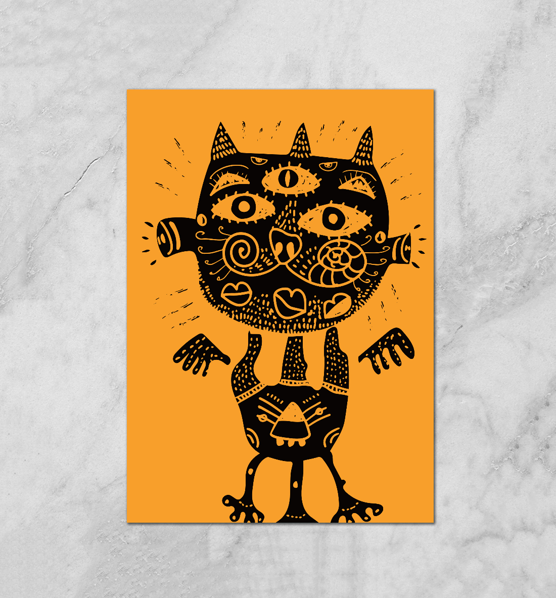 

Кот Психоделический