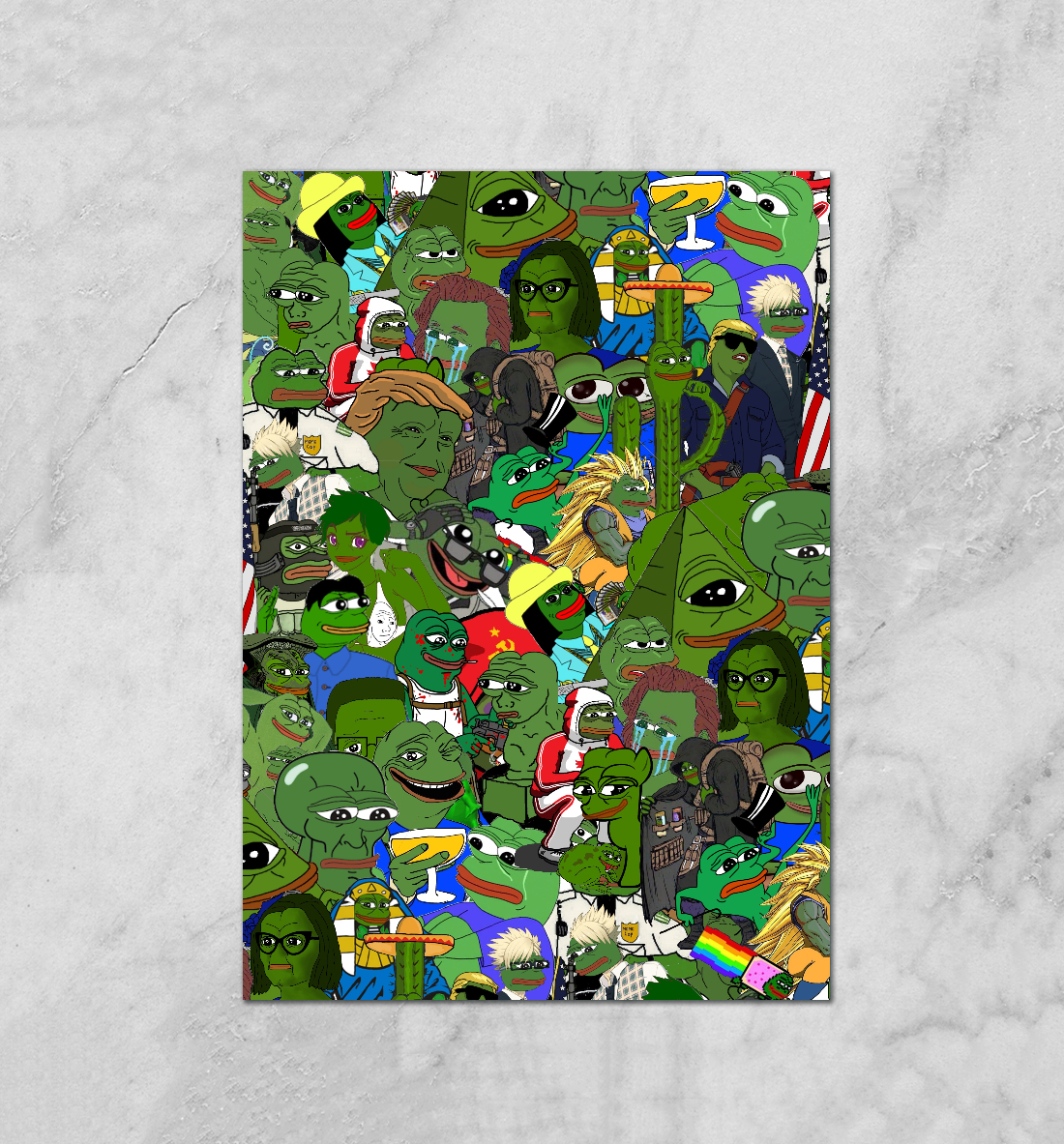 

VERY RARE PEPE PRINT