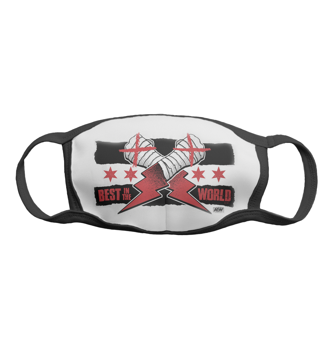 

CM Punk AEW black and white