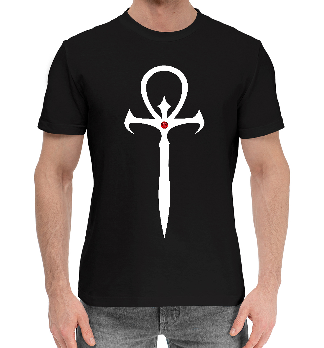 

Vampire ankh white