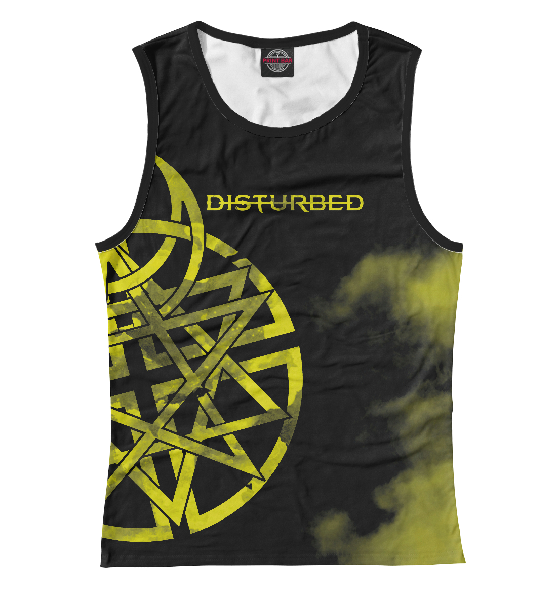 

Disturbed желтая эмблема