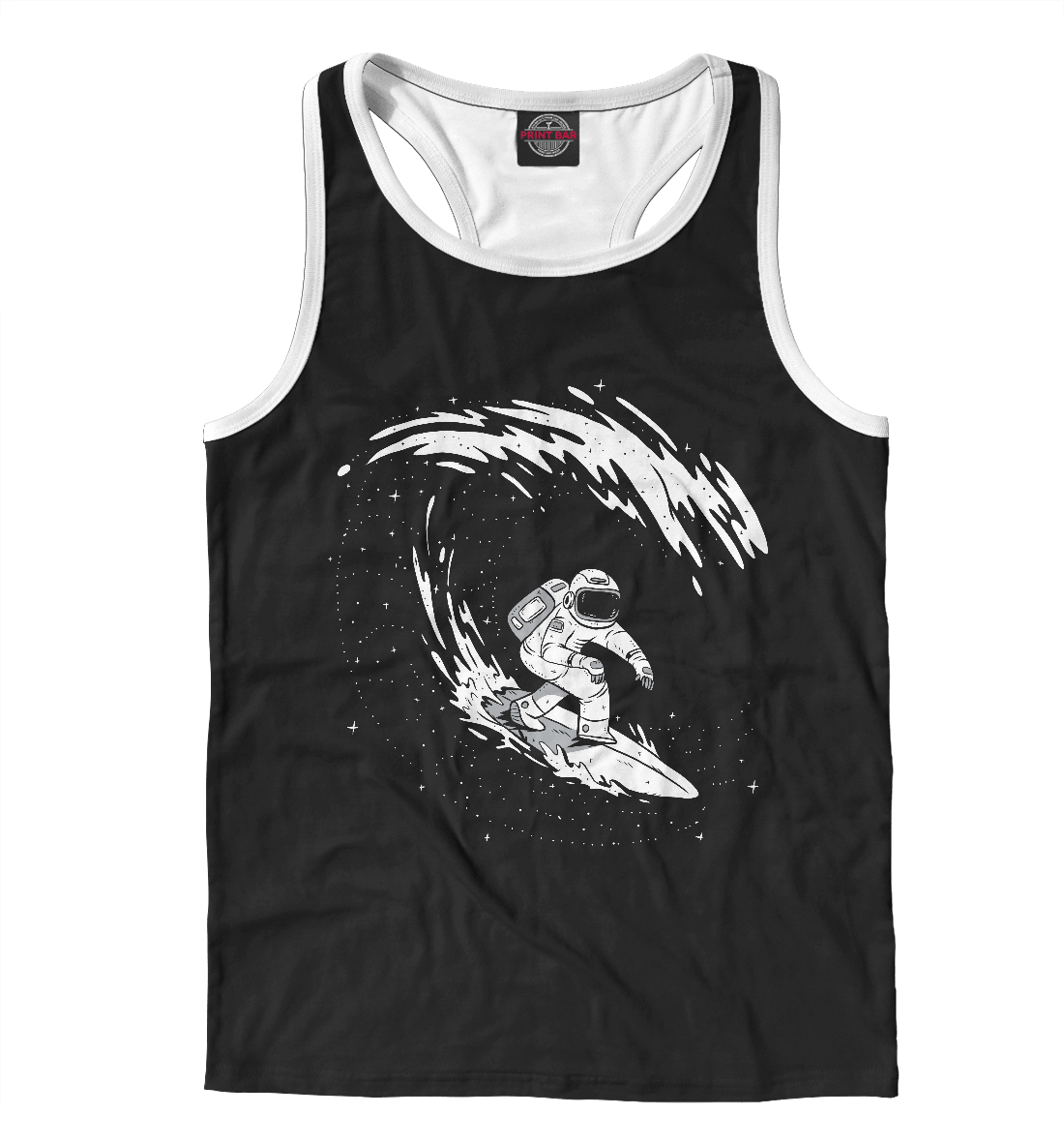 

Surfing astronaut