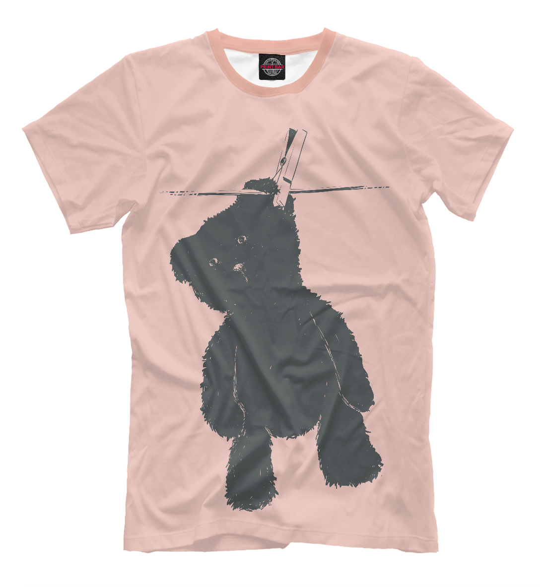 

Мишка на прищепке