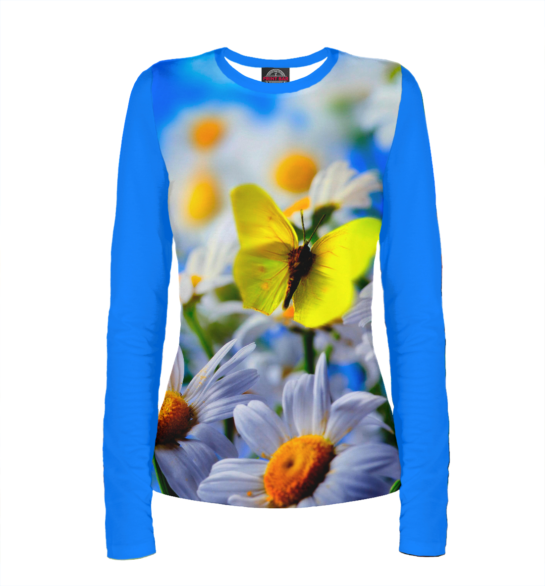 

Цветы и бабочка