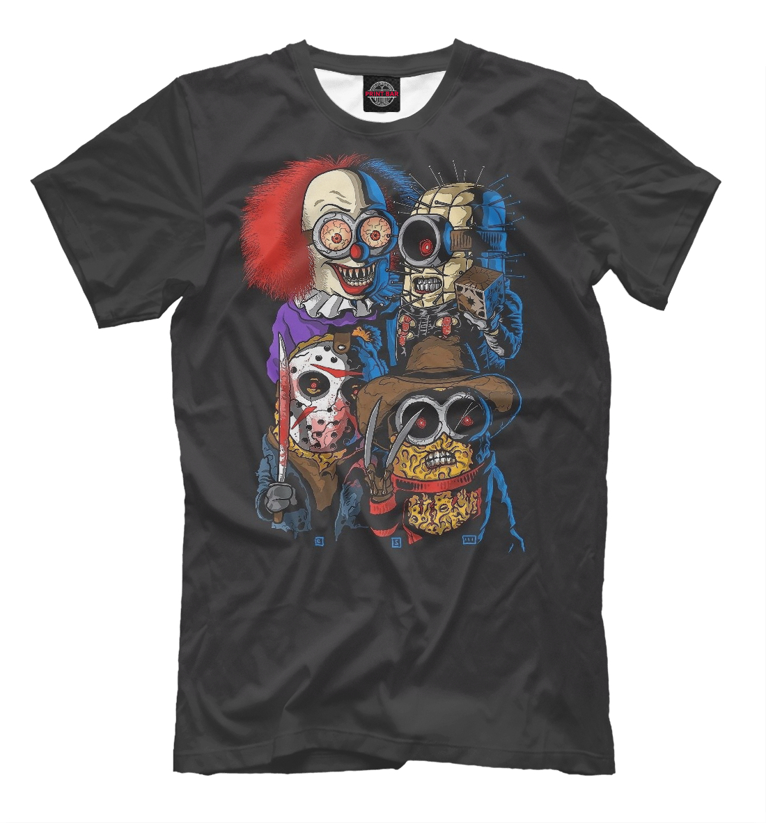 

Миньоны в образе ужаса