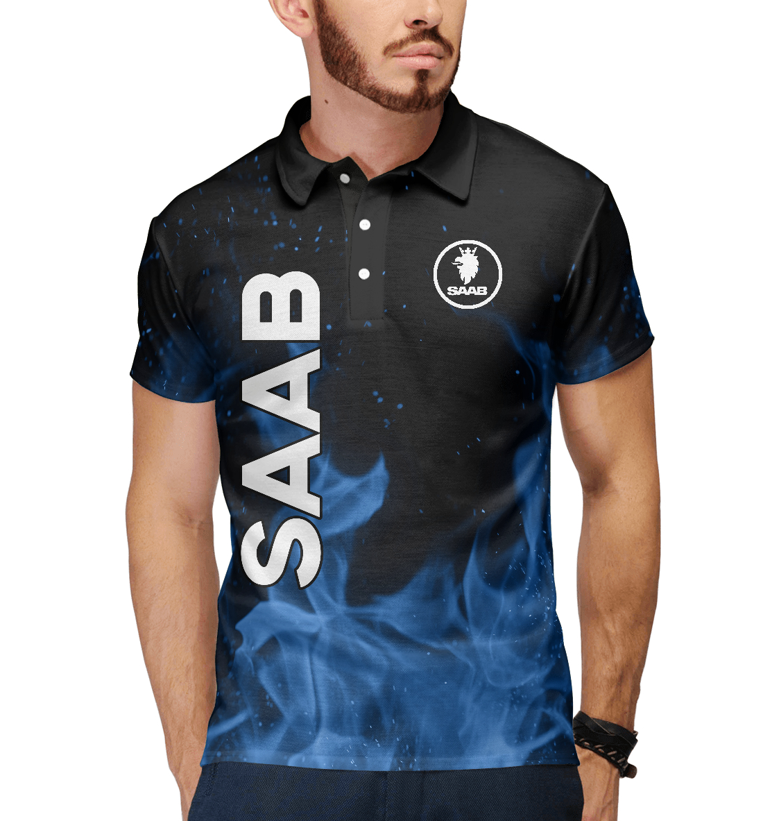 

SAAB blue fire