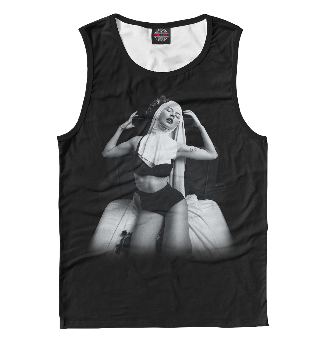 

Монашка в постели