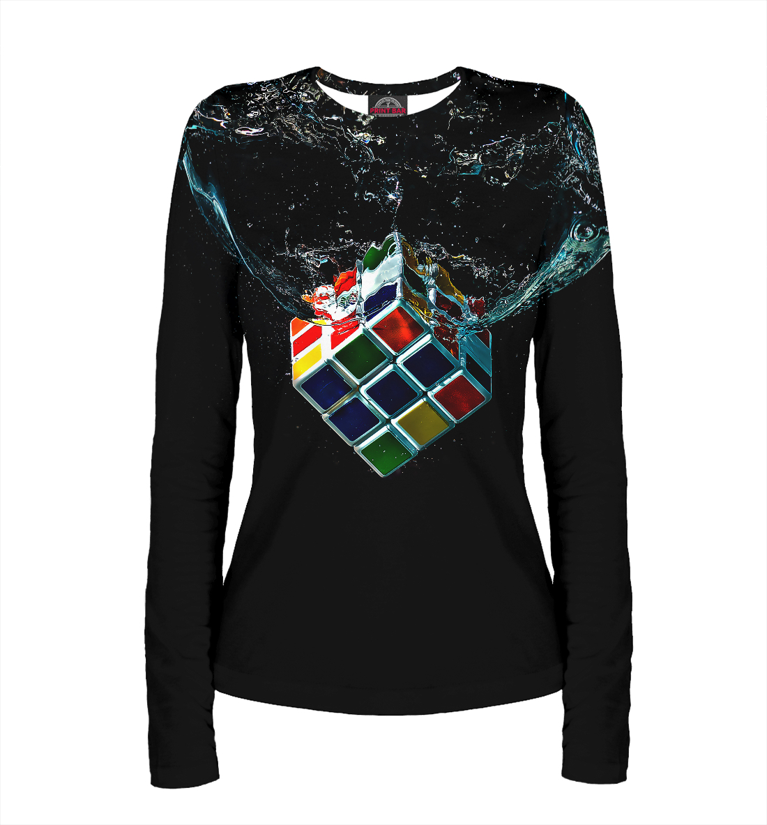 

Кубик Рубика в воде